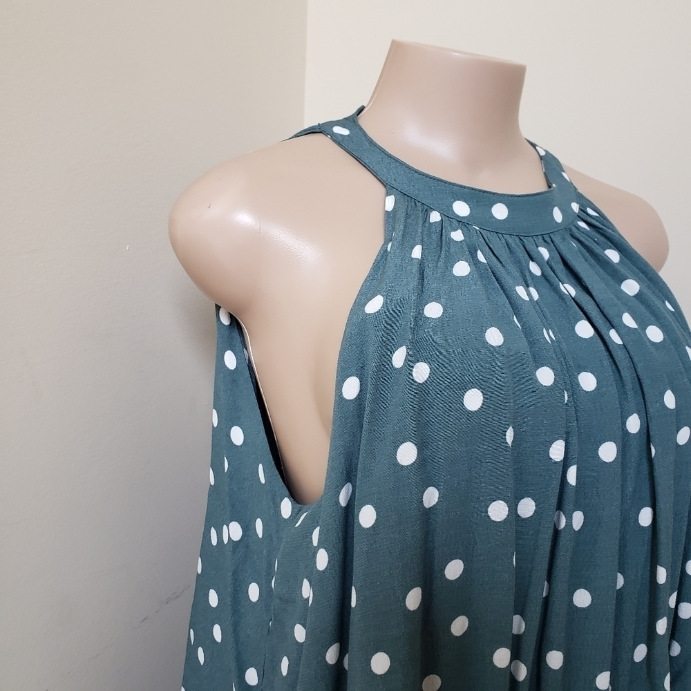 BNDI Open Back Polka Dot Romper - Picture 3 of 7